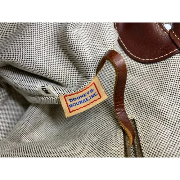 DOONEY & BOURKE Tan Brown Medium Size Doctor Bag - Picture 13 of 13